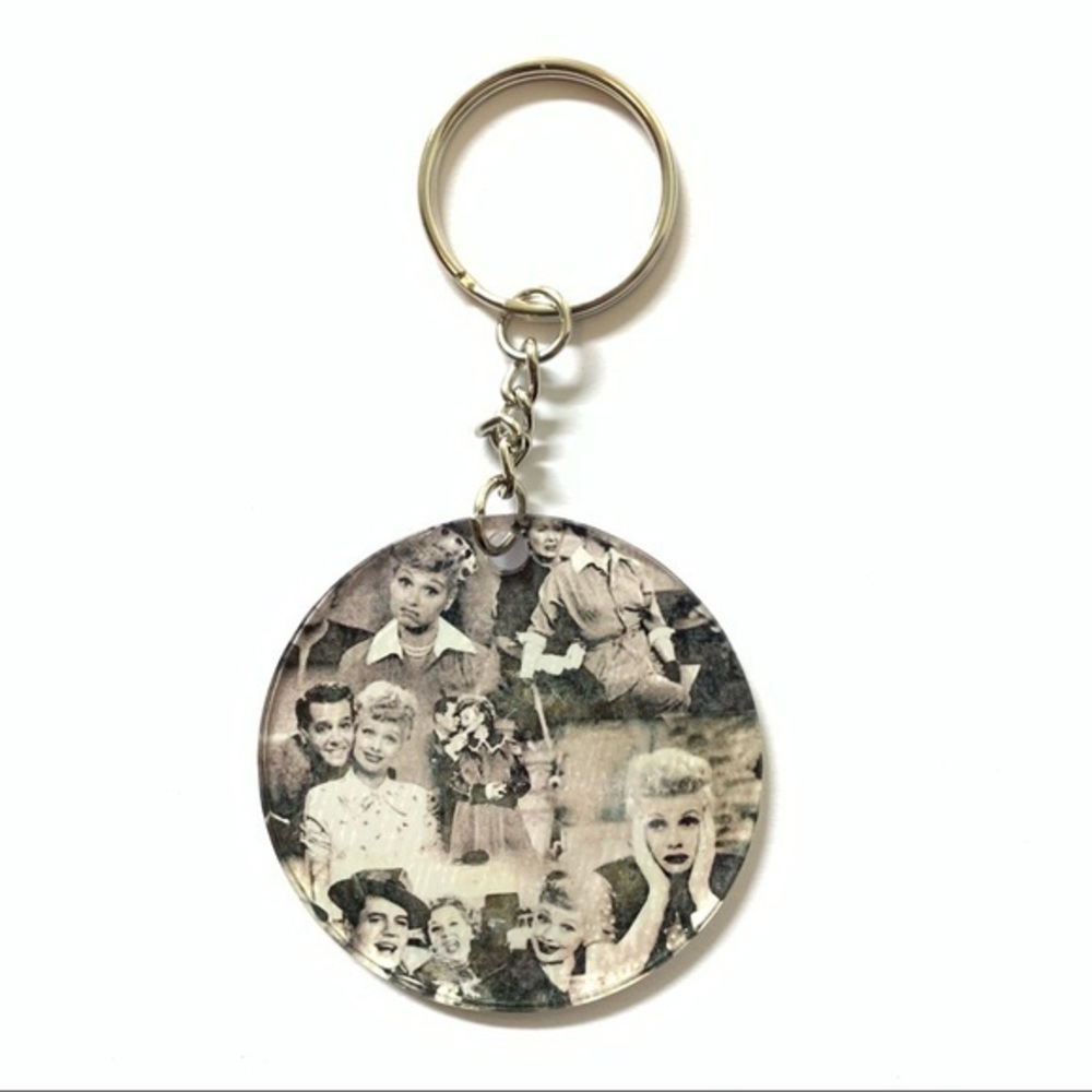 I love Lucy keychain purse charm new